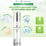 Kem Dưỡng Sáng Nâng Tone Hỗ Trợ Chống Nắng 3in1 SEHWA – Dưỡng Ẩm Sáng Da, Kem Lót Makeup – 50ml